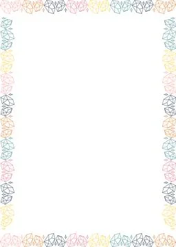 Magic crystal frame. Line art healing crystal template. Gemstone on white bac Stock Illustration
