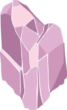 Magic crystals, gems, game,  drawing Stock Illustration
