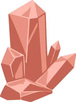 Magic crystals, gems, game,  drawing Stock Illustration