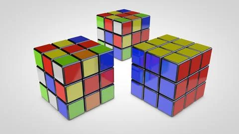 Magic Cube ~ 3D Model ~ Download #91426996 | Pond5