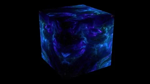 Magic cube from another universe 動画素材 258291577