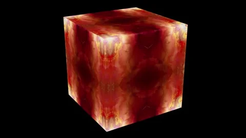 Magic cube from another universe 動画素材 258291754