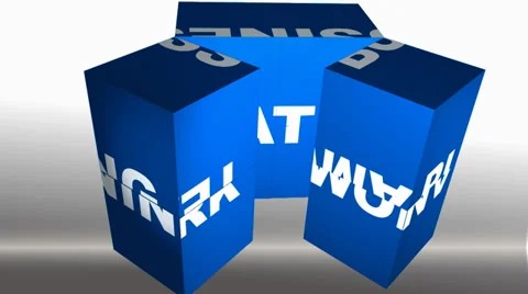 Magic cube Stock Footage 39792521