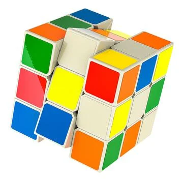 Magic Cube, Puzzle Cube, 3D rendering Magic Cube, Puzzle Cube, 3D renderin... Stock Photos