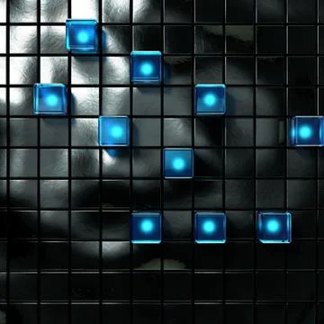 Magic Cubes Illustrazione stock