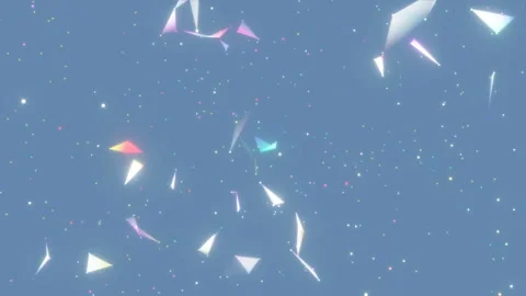 The magic cycle.Computer generated loop animation. Modern background, seamless Stock Footage 99711837