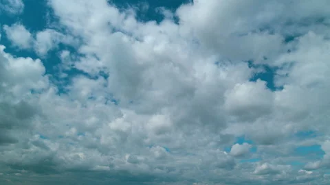 Magic Dark Grey Storm Clouds. Fluffy Gray Clouds To Dark Rain Clouds. Rainy Dark 库存影片 262797388