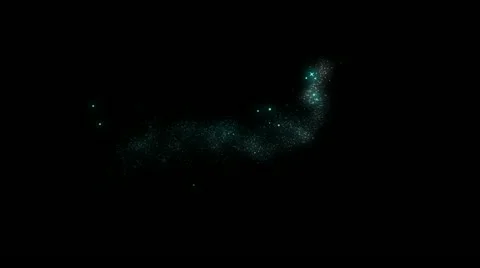 Magic Dust HD Stock Footage 11052972