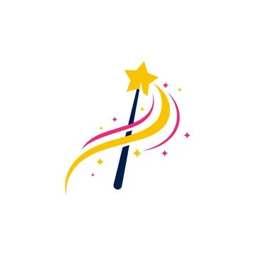 Magic element Vector icon illustration Illustrazione stock