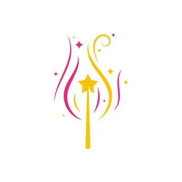 Magic element Vector icon illustration 스톡 일러스트