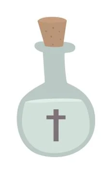 Magic elixir isolated on a white background Stock Illustration