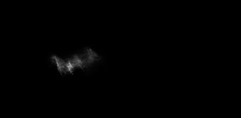 Magic Energy Aura VFX Overlay with Glowing Particles and Light Waves on Black Ba Stock Footage 341432972