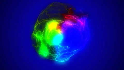 Magic Energy Ball Background Stock Footage 104056527