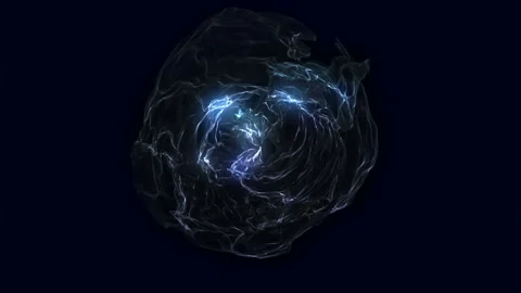 Magic Energy Ball Background Stock Footage 104056934