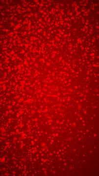 Magic falling snow christmas background. Subtle flying snow flakes and stars on Stock Illustration