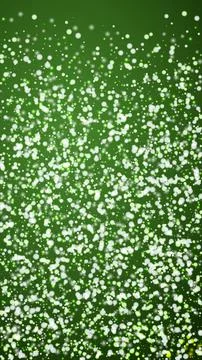 Magic falling snow christmas background. Subtle flying snow flakes and stars on 스톡 일러스트