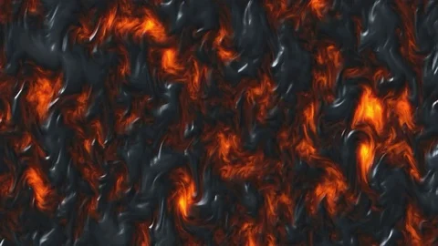 Magic fire lava abstract fantasy background Stock Footage 76593538