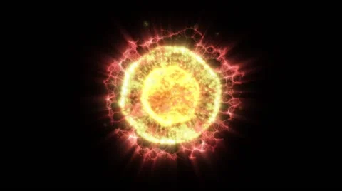 Magic Fire Orb 库存影片 46370671