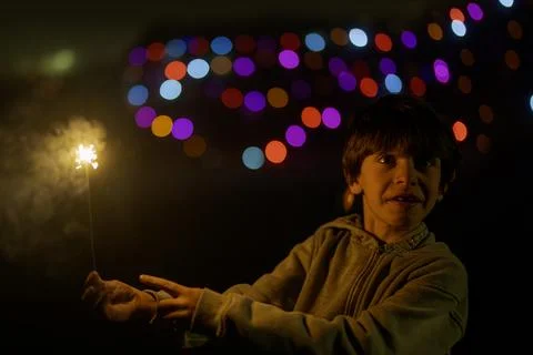 The Magic of Fireworks Stock Photos