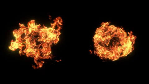 Magic Flames. Stock Footage 279561165