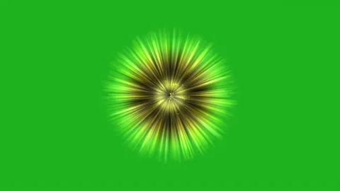 Magic flares motion graphics with green screen background Stock Footage 155225831
