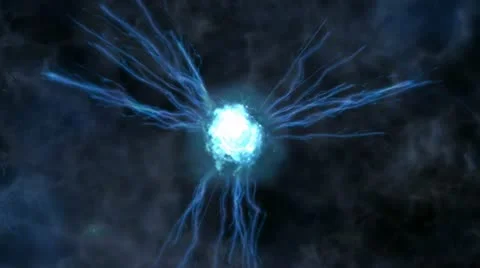 Magic flashes animation Stock Footage 22389498