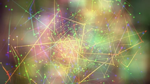 Magic flashlights Stock Footage 43250437