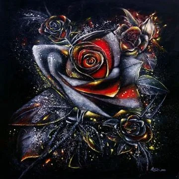 Magic Flower Stock-Illustration