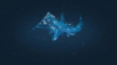 Magic Flying Particles Logo Reveal Stock After Effects