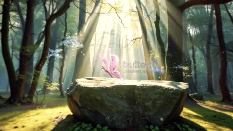 Magic Forest Unveil Stock After Effects