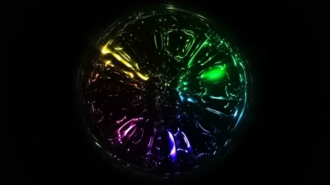 The magic fractal orb Stock Footage 104521415
