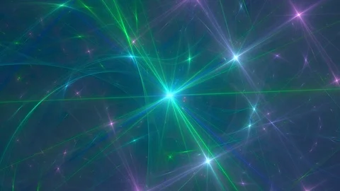 Magic galaxy space. Super star center rotation. Rays of light. 動画素材 107822236