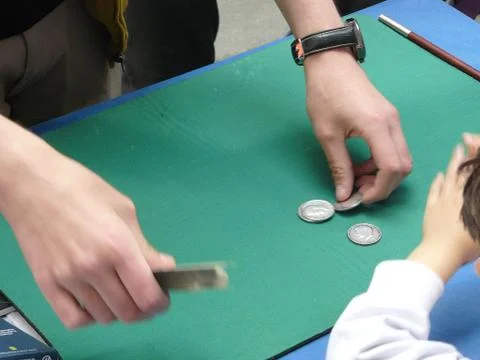 Magic game Stock Photos