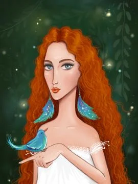 Magic Garden Stock Illustration