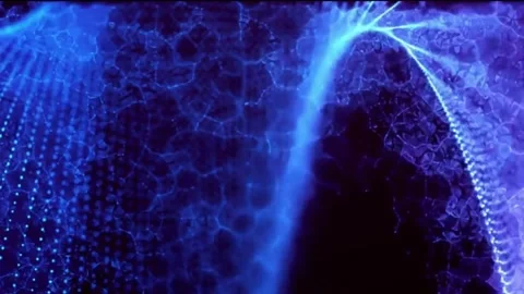 Magic gel motion graphics with night background Stock Footage 139256703