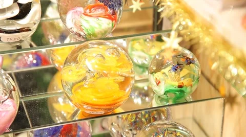 Magic glass balls 動画素材 45490442