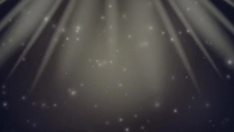 Magic Glow Particles Drifting Up Through Soft Light Rays Stock Footage 341378110