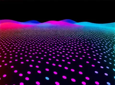 Magic glow shiny abstract background. ,3D rendering 스톡 사진