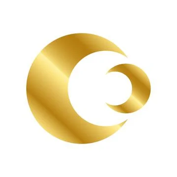 Magic gold moon. Graphic elements for astrology. Golden moon icon illustration  Illustrazione stock