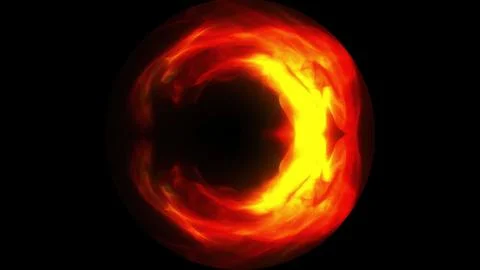 Magic golden orb Illustrazione stock