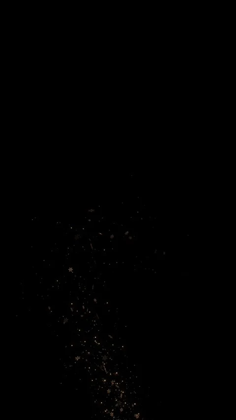 Magic golden swirl web design decoration. magic comet many sparkling shimmering Stock Footage 333893301