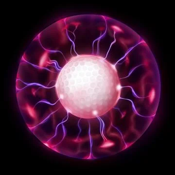 Magic Golf Ball Stock-Illustration