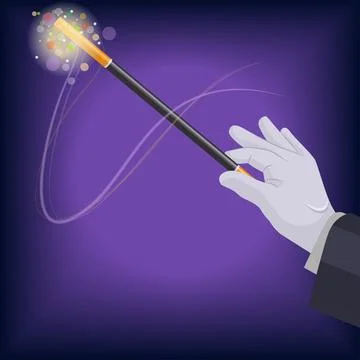 Magic hand Stock Illustration