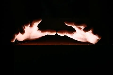 Magic hands Stock Photos