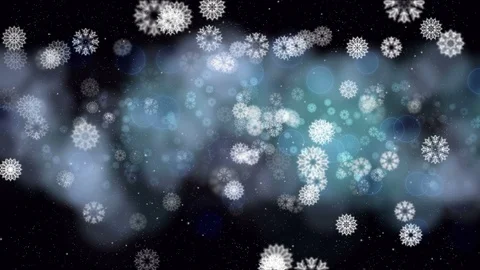 Magic happy new year seamless loop abstract animation. Vídeo Stock 98035965