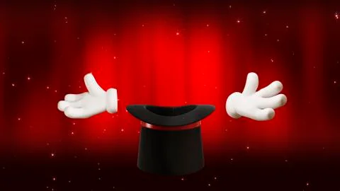 Magic hat Stock Illustration