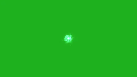 Magic heal motion graphics with green screen background Stock Footage 150415964