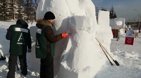 Magic ice of siberia Stock Footage 42858809