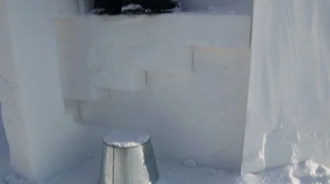 Magic ice of siberia Stock Footage 42858938