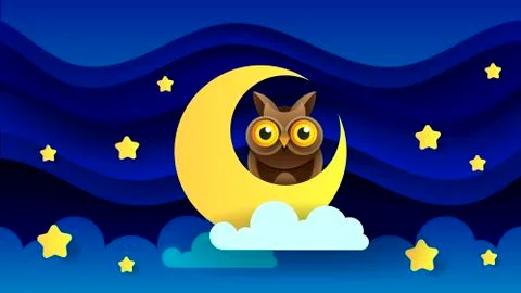 Magic Illustration With Moon And Different Elements Of Space. Stars, Space, P Stock Illustration